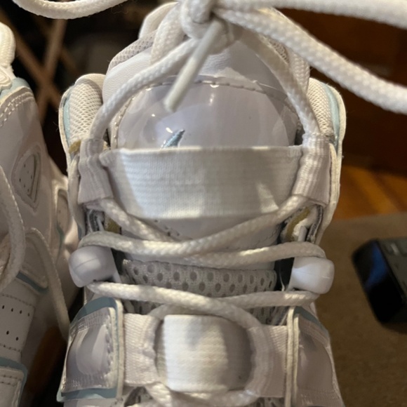 Nike Air More Uptempo Ocean Bliss White Aqua Gum 415082-107 Size 4.5Y (6 -6.5 W) - Picture 13 of 13